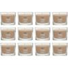 imageYankee Candle Signature Votive Mini Candle Jar Pumpkin Banana Scone Scent Natural Soy Wax Blend Candle with Natural Fiber Wick 13 OZ Glass Jar Pack of 12Amber  Sandalwood