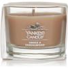 imageYankee Candle Signature Votive Mini Candle Jar Pumpkin Banana Scone Scent Natural Soy Wax Blend Candle with Natural Fiber Wick 13 OZ Glass Jar Pack of 12Amber  Sandalwood
