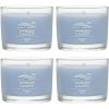 imageYankee Candle Signature Votive Mini Candle Jar Autumn Daydream Scent Natural Soy Wax Blend Candle with Natural Fiber Wick 13 OZ Glass Jar Pack of 4Ocean Air