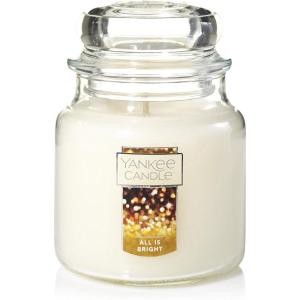 imageYankee Candle All is Bright Scented Classic 22oz Large Jar Single Wick Candle Over 110 Hours of Burn TimeAll is Bright