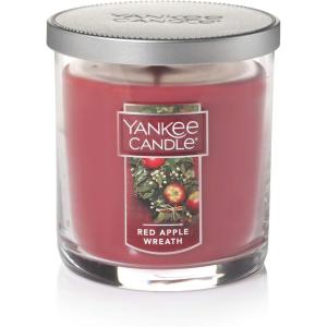 imageYankee Candle All is Bright Scented Classic 22oz Large Jar Single Wick Candle Over 110 Hours of Burn TimeRed Apple Wreath