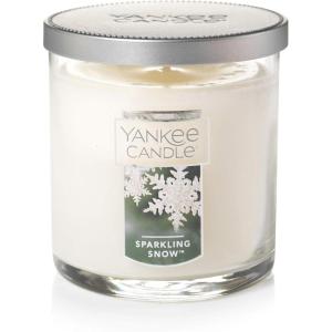 imageYankee Candle All is Bright Scented Classic 22oz Large Jar Single Wick Candle Over 110 Hours of Burn TimeSparkling Snow