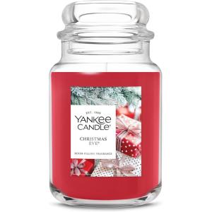 imageYankee Candle Balsam ampamp Cedar Scented Classic 22oz Large Jar Single Wick Candle Over 110 Hours of Burn Time Ideal Holiday GiftChristmas Eve