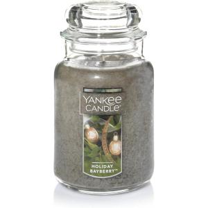 imageYankee Candle Balsam ampamp Cedar Scented Classic 22oz Large Jar Single Wick Candle Over 110 Hours of Burn Time Ideal Holiday GiftHoliday Bayberry