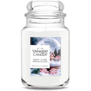 imageYankee Candle Balsam ampamp Cedar Scented Classic 22oz Large Jar Single Wick Candle Over 110 Hours of Burn Time Ideal Holiday GiftSnow Globe Wonderland