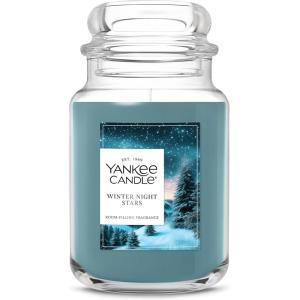 imageYankee Candle Balsam ampamp Cedar Scented Classic 22oz Large Jar Single Wick Candle Over 110 Hours of Burn Time Ideal Holiday GiftWinter Night Stars