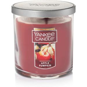imageYankee Candle Buttercream Scented Classic 22oz Large Jar Single Wick Candle Over 110 Hours of Burn TimeApple Pumpkin