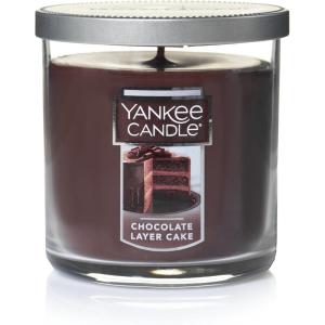 imageYankee Candle Buttercream Scented Classic 22oz Large Jar Single Wick Candle Over 110 Hours of Burn TimeChocolate Layer Cake
