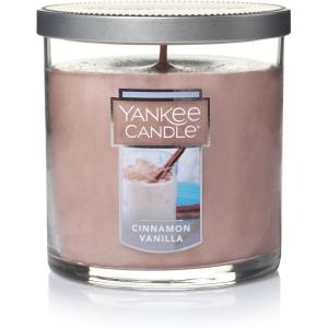 imageYankee Candle Buttercream Scented Classic 22oz Large Jar Single Wick Candle Over 110 Hours of Burn TimeCinnamon Vanilla