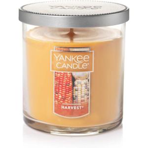 imageYankee Candle Buttercream Scented Classic 22oz Large Jar Single Wick Candle Over 110 Hours of Burn TimeHarvest