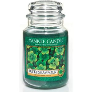 imageYankee Candle Large Jar 22 oz quotLucky Shamrockquot
