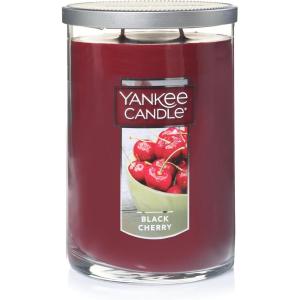 imageYankee Candle Macintosh Scented Signature 20oz Large Jar 2Wick Candle Over 60 Hours of Burn TimeBlack Cherry