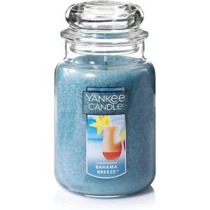 imageYankee Candle Pink Sands Scented Classic 22oz Large Jar Single Wick Candle Over 110 Hours of Burn Time Perfect for Creating Relaxing AtmosphereBahama Breeze