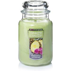 imageYankee Candle Pink Sands Scented Classic 22oz Large Jar Single Wick Candle Over 110 Hours of Burn Time Perfect for Creating Relaxing AtmospherePineapple Cilantro