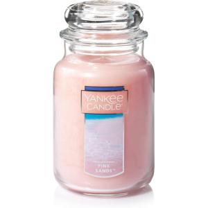 imageYankee Candle Pink Sands Scented Classic 22oz Large Jar Single Wick Candle Over 110 Hours of Burn Time Perfect for Creating Relaxing AtmospherePink Sands