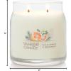 imageYankee Candle MidSummers Night Scented Signature 13oz Medium Jar 2Wick Candle Over 35 Hours of Burn TimeWhite Spruce  Grapefruit