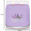 imageYankee Candle Studio Scented Candle with up to 50 Hour Burn Time Premium Plant Wax Blend for Consistent Burn 10 oz Jar Candle with Room Filling Fragrance Iced Berry LemonadeLilac Blossoms