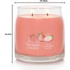 imageYankee Candle Studio Scented Candle with up to 50 Hour Burn Time Premium Plant Wax Blend for Consistent Burn 10 oz Jar Candle with Room Filling Fragrance Iced Berry LemonadeWhite Strawberry Bellini