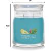 imageYankee Candle Studio Scented Candle with up to 50 Hour Burn Time Premium Plant Wax Blend for Consistent Burn 10 oz Jar Candle with Room Filling Fragrance Iced Berry LemonadeBahama Breeze