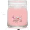 imageYankee Candle Studio Scented Candle with up to 50 Hour Burn Time Premium Plant Wax Blend for Consistent Burn 10 oz Jar Candle with Room Filling Fragrance Iced Berry LemonadePink Sands