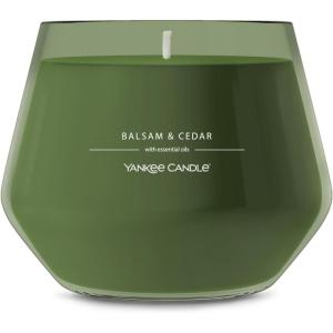 imageYankee Candle MidSummers Night Scented Signature 13oz Medium Jar 2Wick Candle Over 35 Hours of Burn TimeBalsam  Cedar