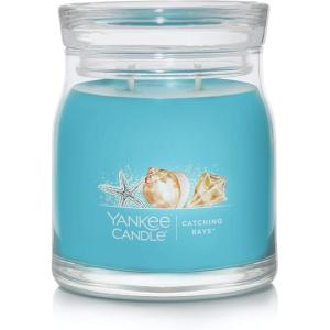 imageYankee Candle MidSummers Night Scented Signature 13oz Medium Jar 2Wick Candle Over 35 Hours of Burn TimeCatching Rays