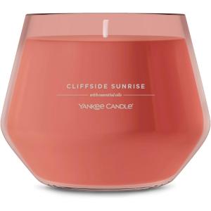 imageYankee Candle Studio Scented Candle with up to 50 Hour Burn Time Premium Plant Wax Blend for Consistent Burn 10 oz Jar Candle with Room Filling Fragrance Iced Berry LemonadeCliffside Sunrise