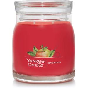 imageYankee Candle Studio Scented Candle with up to 50 Hour Burn Time Premium Plant Wax Blend for Consistent Burn 10 oz Jar Candle with Room Filling Fragrance Iced Berry LemonadeMacintosh