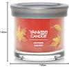 imageYankee Candle Large Tumbler Scented Candle with up to 80 Hour Burn Time Premium Plant Wax Blend for Consistent Burn 20 oz Tumbler Candle with Room Filling Fragrance Dried Lavender ampamp OakAutumn Leaves