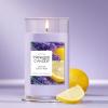 imageYankee Candle Large Tumbler Scented Candle with up to 80 Hour Burn Time Premium Plant Wax Blend for Consistent Burn 20 oz Tumbler Candle with Room Filling Fragrance Beach WalkLemon Lavender
