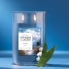 imageYankee Candle Large Tumbler Scented Candle with up to 80 Hour Burn Time Premium Plant Wax Blend for Consistent Burn 20 oz Tumbler Candle with Room Filling Fragrance Midsummers NightOcean Air
