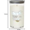 imageYankee Candle Large Tumbler Scented Candle with up to 80 Hour Burn Time Premium Plant Wax Blend for Consistent Burn 20 oz Tumbler Candle with Room Filling Fragrance Midsummers NightClean Cotton