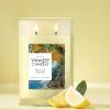 imageYankee Candle Large Tumbler Scented Candle with up to 80 Hour Burn Time Premium Plant Wax Blend for Consistent Burn 20 oz Tumbler Candle with Room Filling Fragrance Beach WalkSicilian Lemon