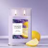 imageYankee Candle Large Tumbler Scented Candle with up to 80 Hour Burn Time Premium Plant Wax Blend for Consistent Burn 20 oz Tumbler Candle with Room Filling Fragrance Beach WalkLemon Lavender