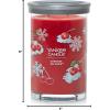 imageYankee Candle Large Tumbler Scented Candle with up to 80 Hour Burn Time Premium Plant Wax Blend for Consistent Burn 20 oz Tumbler Candle with Room Filling Fragrance Sparkling SnowCherries On Snow