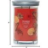imageYankee Candle Large Tumbler Scented Candle with up to 80 Hour Burn Time Premium Plant Wax Blend for Consistent Burn 20 oz Tumbler Candle with Room Filling Fragrance Kitchen Spice