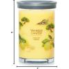 imageYankee Candle Large Tumbler Scented Candle with up to 80 Hour Burn Time Premium Plant Wax Blend for Consistent Burn 20 oz Tumbler Candle with Room Filling Fragrance Beach WalkSicilian Lemon