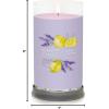 imageYankee Candle Large Tumbler Scented Candle with up to 80 Hour Burn Time Premium Plant Wax Blend for Consistent Burn 20 oz Tumbler Candle with Room Filling Fragrance Beach WalkLemon Lavender