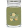 imageYankee Candle Large Tumbler Scented Candle with up to 80 Hour Burn Time Premium Plant Wax Blend for Consistent Burn 20 oz Tumbler Candle with Room Filling Fragrance Beach WalkSage  Citrus