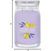 imageYankee Candle Large Tumbler Scented Candle with up to 80 Hour Burn Time Premium Plant Wax Blend for Consistent Burn 20 oz Tumbler Candle with Room Filling Fragrance Beach WalkLemon Lavender