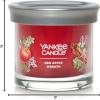 imageYankee Candle Large Tumbler Scented Candle with up to 80 Hour Burn Time Premium Plant Wax Blend for Consistent Burn 20 oz Tumbler Candle with Room Filling Fragrance Sparkling SnowRed Apple Wreath