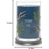 imageYankee Candle Large Tumbler Scented Candle with up to 80 Hour Burn Time Premium Plant Wax Blend for Consistent Burn 20 oz Tumbler Candle with Room Filling Fragrance Midsummers NightBayside Cedar