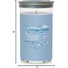 imageYankee Candle Large Tumbler Scented Candle with up to 80 Hour Burn Time Premium Plant Wax Blend for Consistent Burn 20 oz Tumbler Candle with Room Filling Fragrance Midsummers NightOcean Air