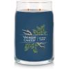 imageYankee Candle Large Tumbler Scented Candle with up to 80 Hour Burn Time Premium Plant Wax Blend for Consistent Burn 20 oz Tumbler Candle with Room Filling Fragrance Midsummers NightBayside Cedar