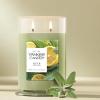 imageYankee Candle Large Tumbler Scented Candle with up to 80 Hour Burn Time Premium Plant Wax Blend for Consistent Burn 20 oz Tumbler Candle with Room Filling Fragrance Beach WalkSage  Citrus