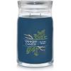 imageYankee Candle Large Tumbler Scented Candle with up to 80 Hour Burn Time Premium Plant Wax Blend for Consistent Burn 20 oz Tumbler Candle with Room Filling Fragrance Midsummers NightBayside Cedar