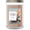 imageYankee Candle Medium Pillar Scented Candle with up to 115 Hour Burn Time Premium Plant Wax Blend for Consistent Burn 1425 oz Pillar Candle with Room Filling Fragrance Midnight JasmineSeaside Woods