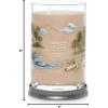 imageYankee Candle Medium Pillar Scented Candle with up to 115 Hour Burn Time Premium Plant Wax Blend for Consistent Burn 1425 oz Pillar Candle with Room Filling Fragrance Midnight JasmineSeaside Woods
