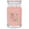 imageYankee Candle Medium Pillar Scented Candle with up to 115 Hour Burn Time Premium Plant Wax Blend for Consistent Burn 1425 oz Pillar Candle with Room Filling Fragrance Midnight JasmineFresh Cut Roses