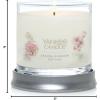 imageYankee Candle Medium Pillar Scented Candle with up to 115 Hour Burn Time Premium Plant Wax Blend for Consistent Burn 1425 oz Pillar Candle with Room Filling Fragrance Midnight JasmineSakura Blossom Festival